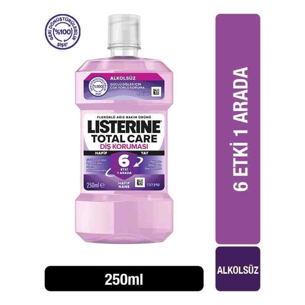 LİSTERİNE TOTAL CARE HAFİF TAT 250 ML