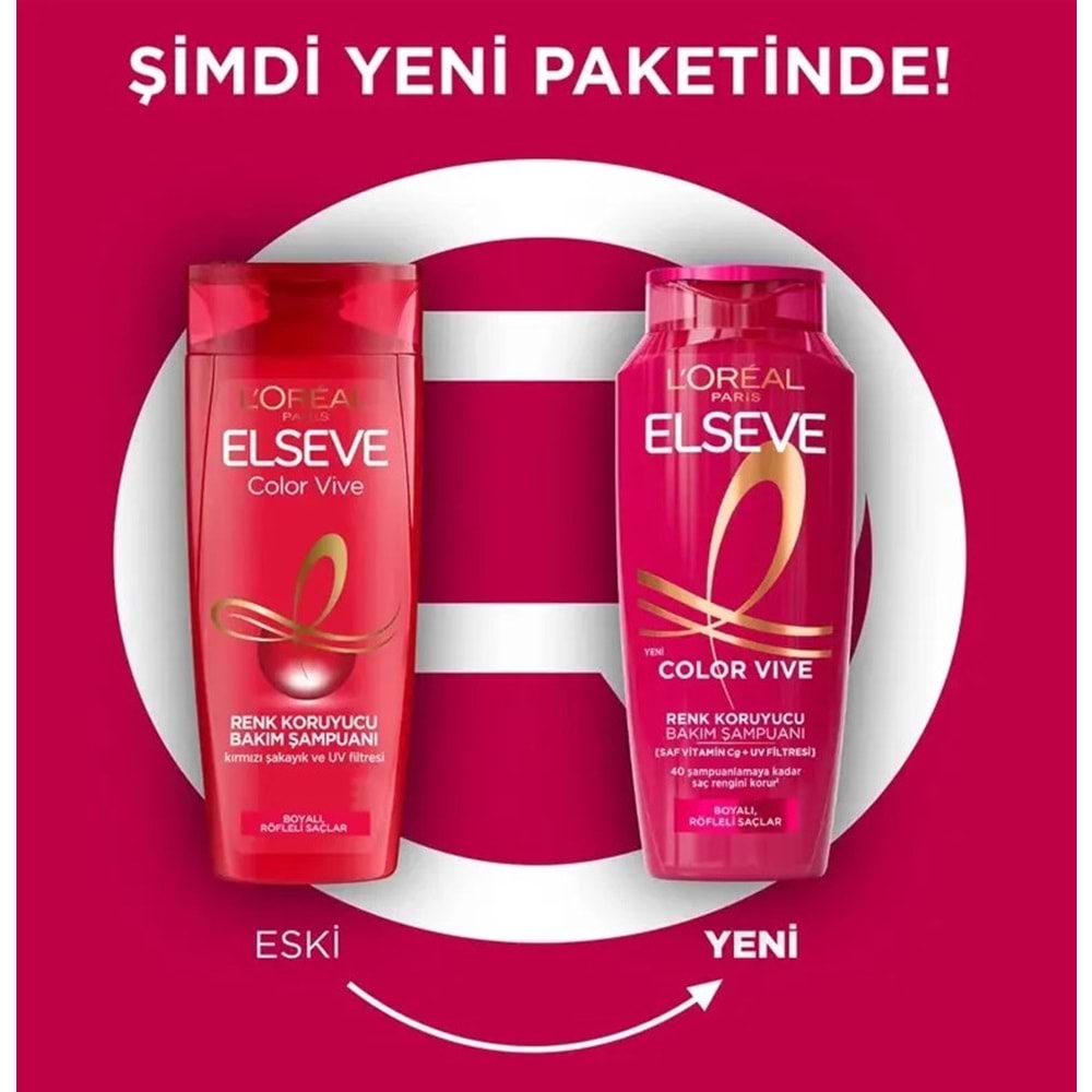 ELSEVE ŞAMPUAN 300 ML RENK KORUYUCU