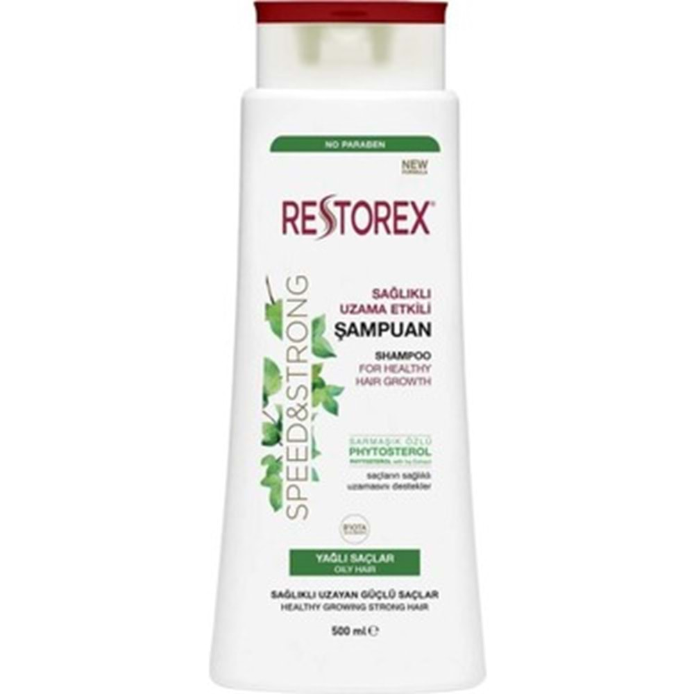 RESTOREX ŞAMP 500 ML YAĞLI SAÇLAR