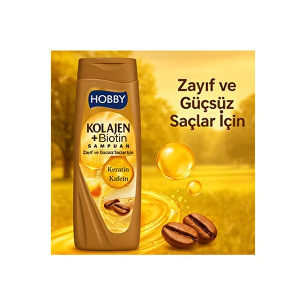 HOBBY ŞAMPUAN 480 M KOLAJEN KERATİN