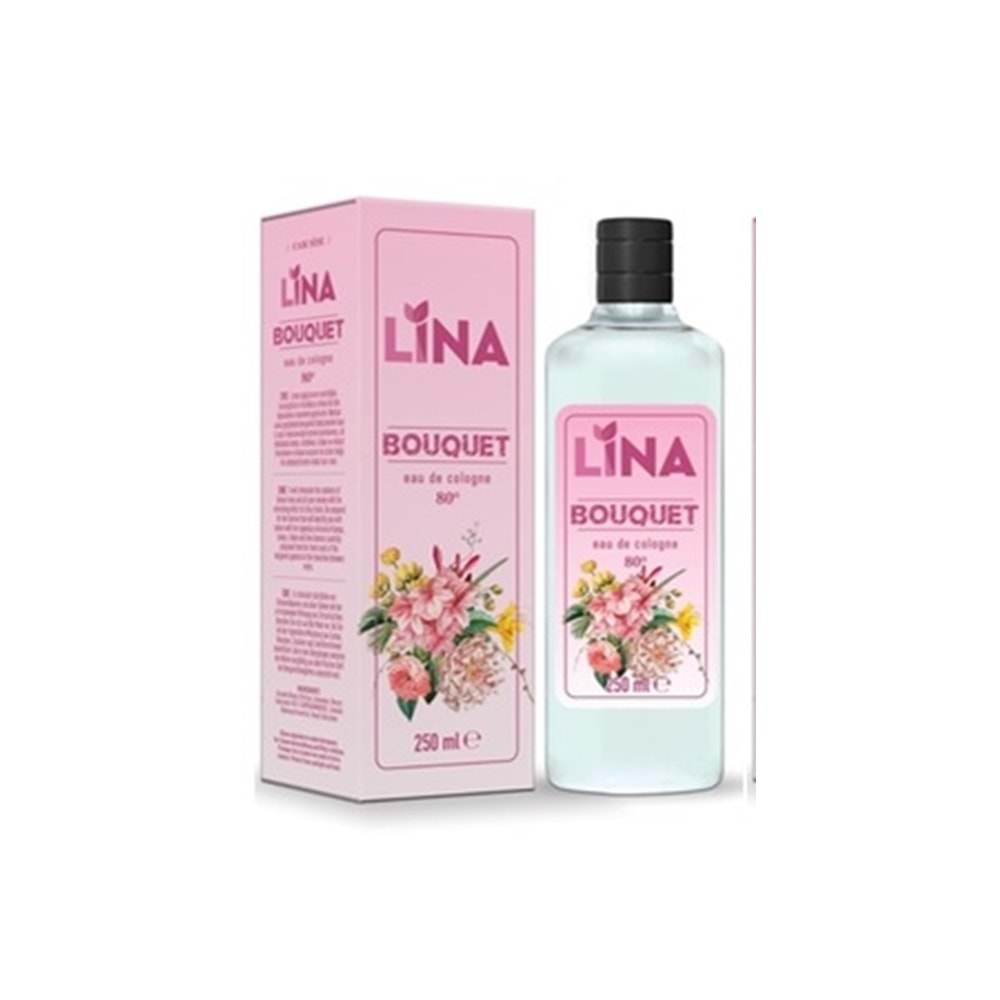 LİNA KOLONYA 250 ML % 80 BOUQET