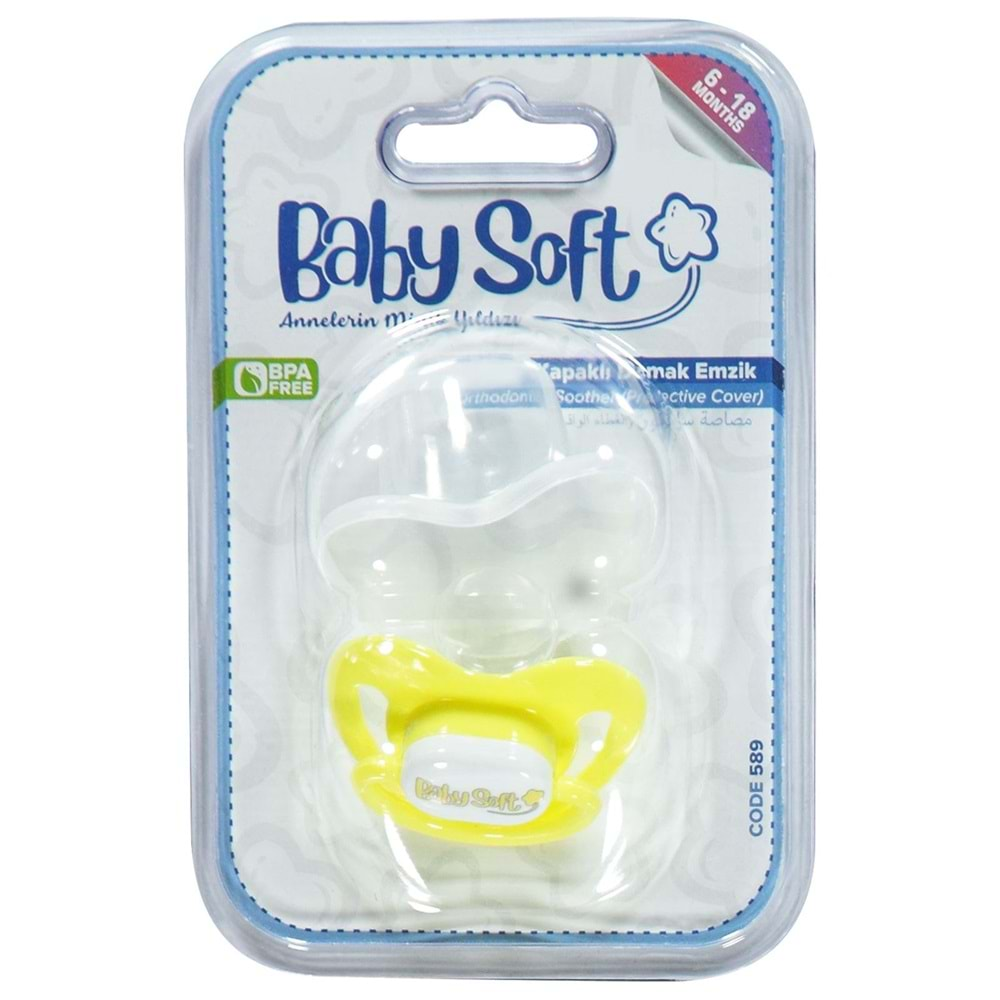 BABYSOFT 589 DAMAKLI KAPAKLI EMZİK NO 2