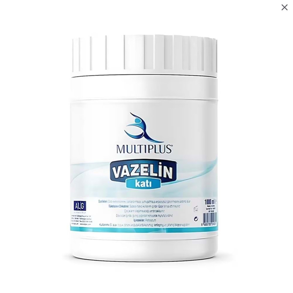 VAZELİN KATI BEYAZ 1000 ml
