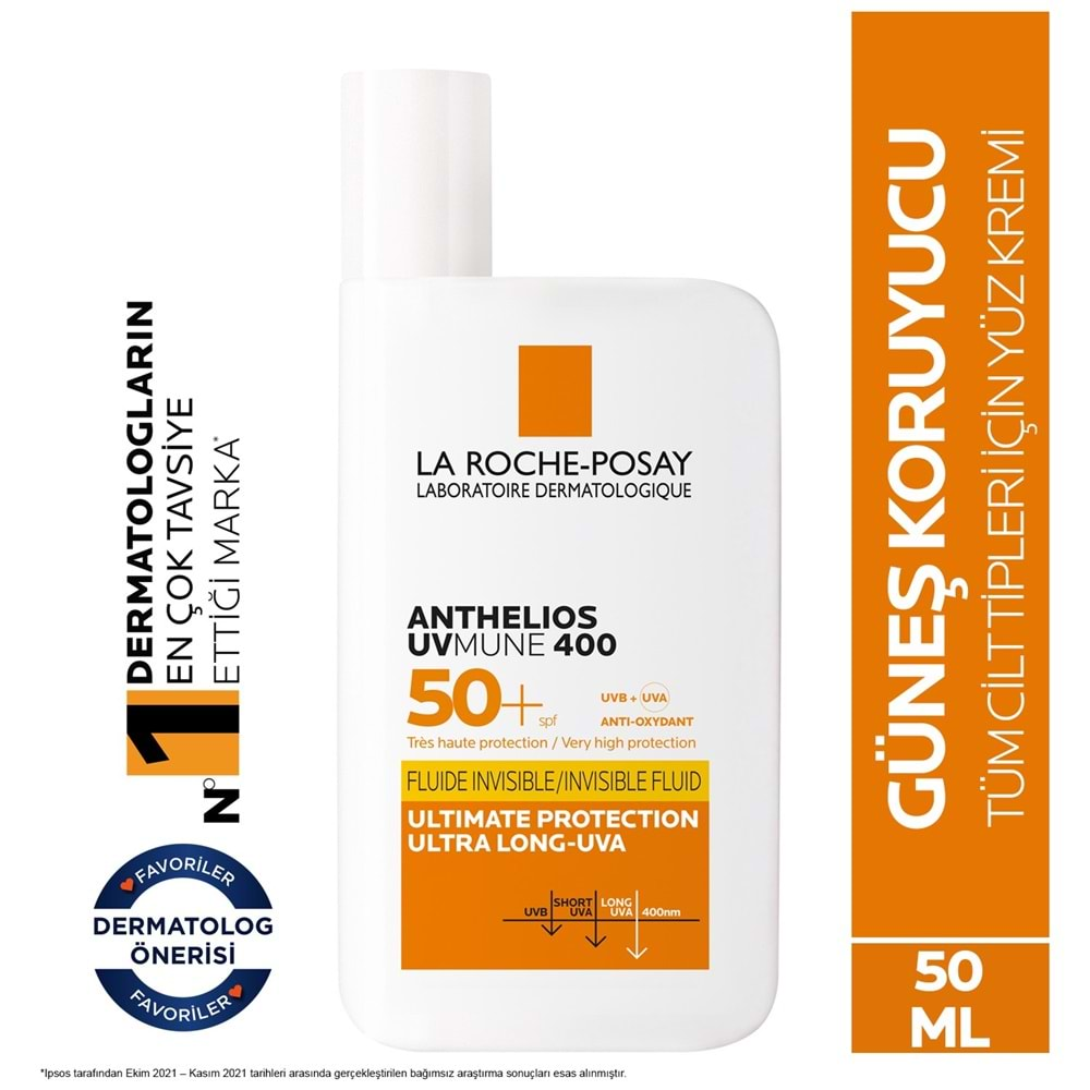 LA ROCHE ANTHELIOS GÜNEŞ KREMİ UVMUNE400 50+