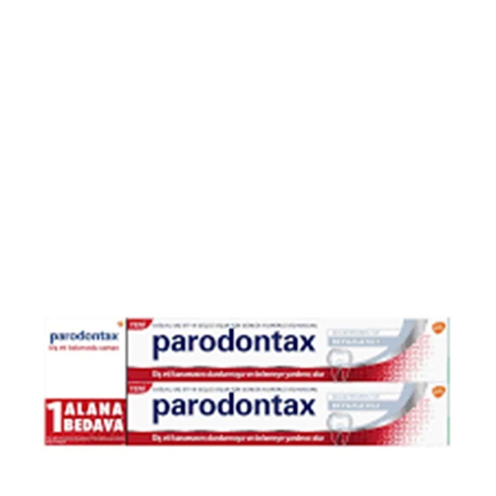 PARODONTAX DİŞ MACUNU BEYAZLATICI 1+1 MACUN