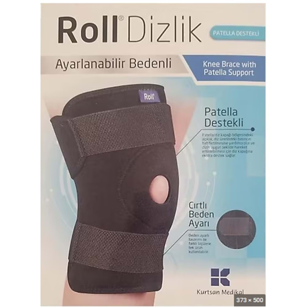 ROLL DİZLİK PATELLA DESTEKLİ