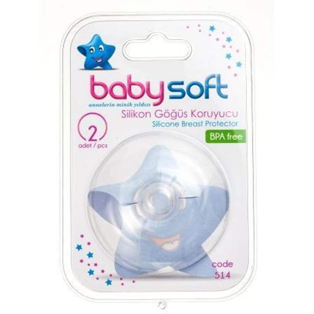 BABYSOFT 514 GÖĞÜS KORUYUCU SİLİKON