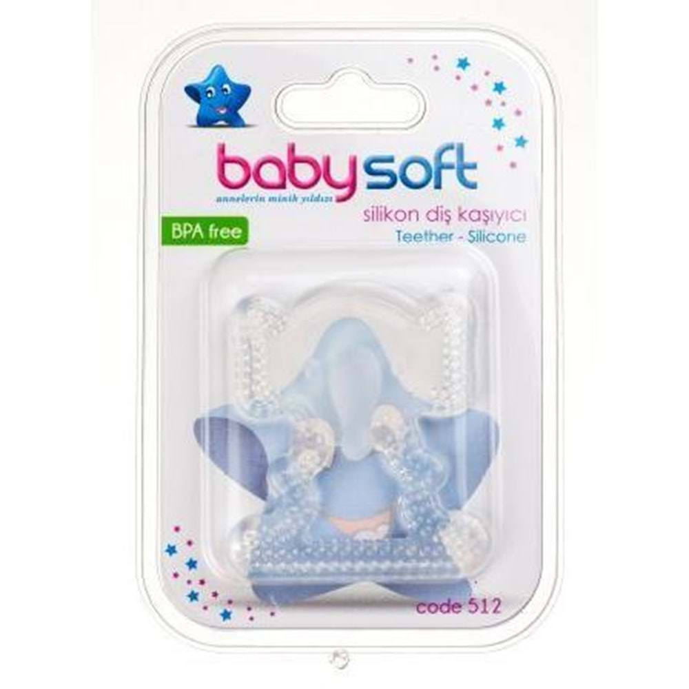 BABYSOFT 512 SİLİKON DİŞ HALKASI