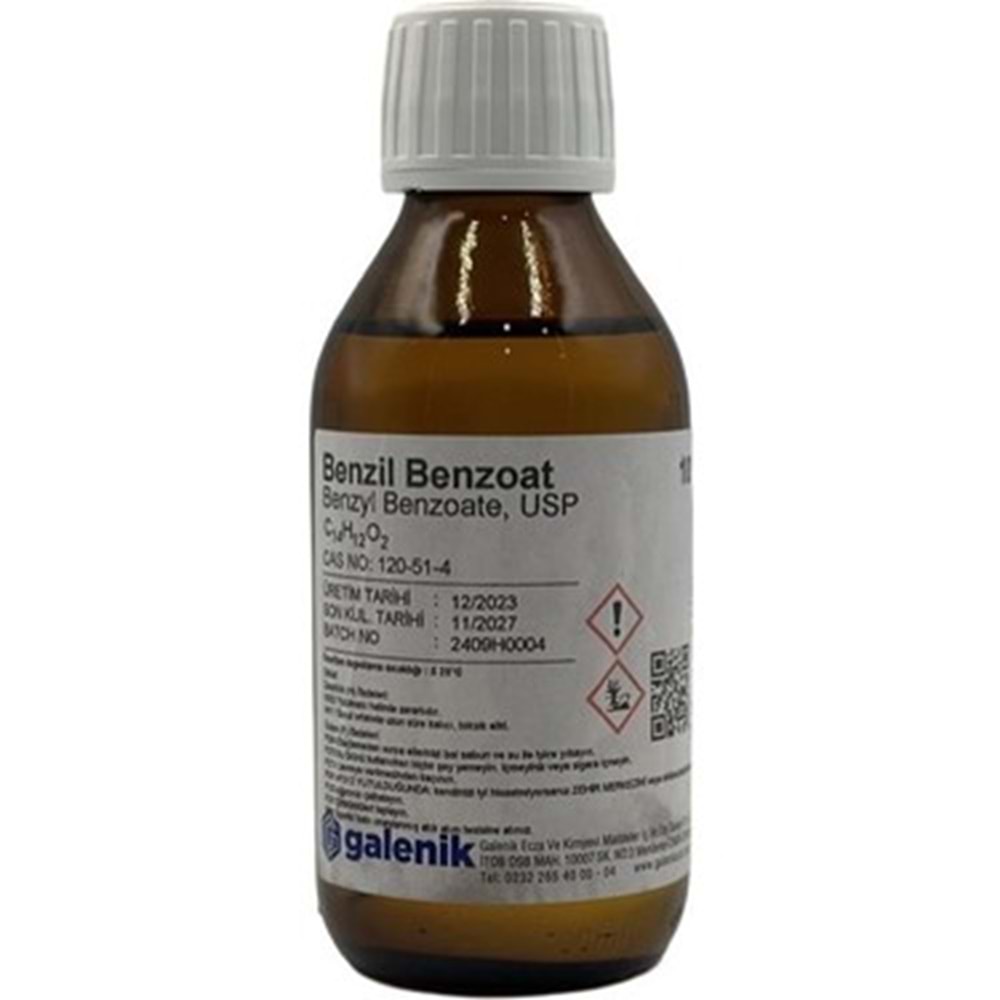 BENZİL BENZOAT 100 ML GALENİK