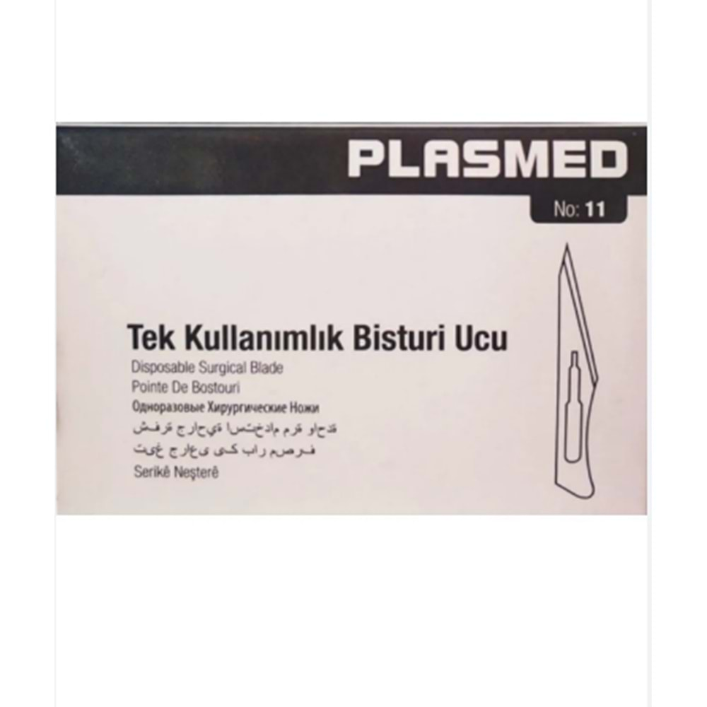 PLASMED SBL-11 BİSTÜRİ UCU 100 LÜ