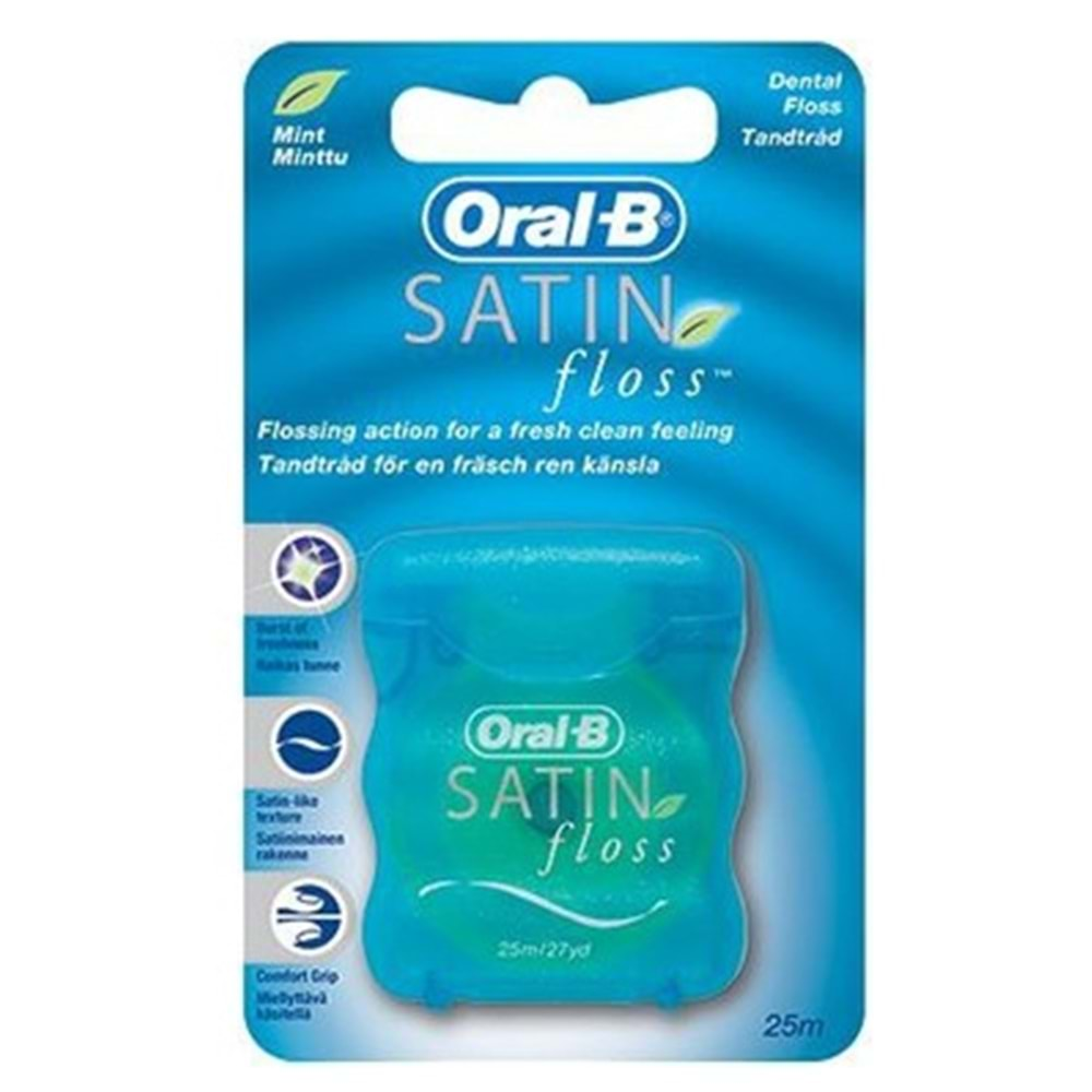 ORAL B DİŞ İPİ SATIN FLOSS