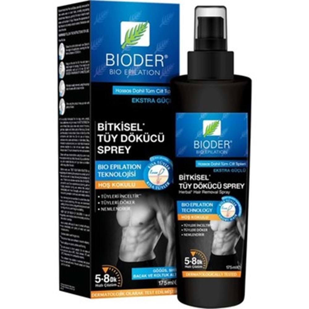 BİODER TÜY DÖKÜCÜ SPREY MEN 175 ML