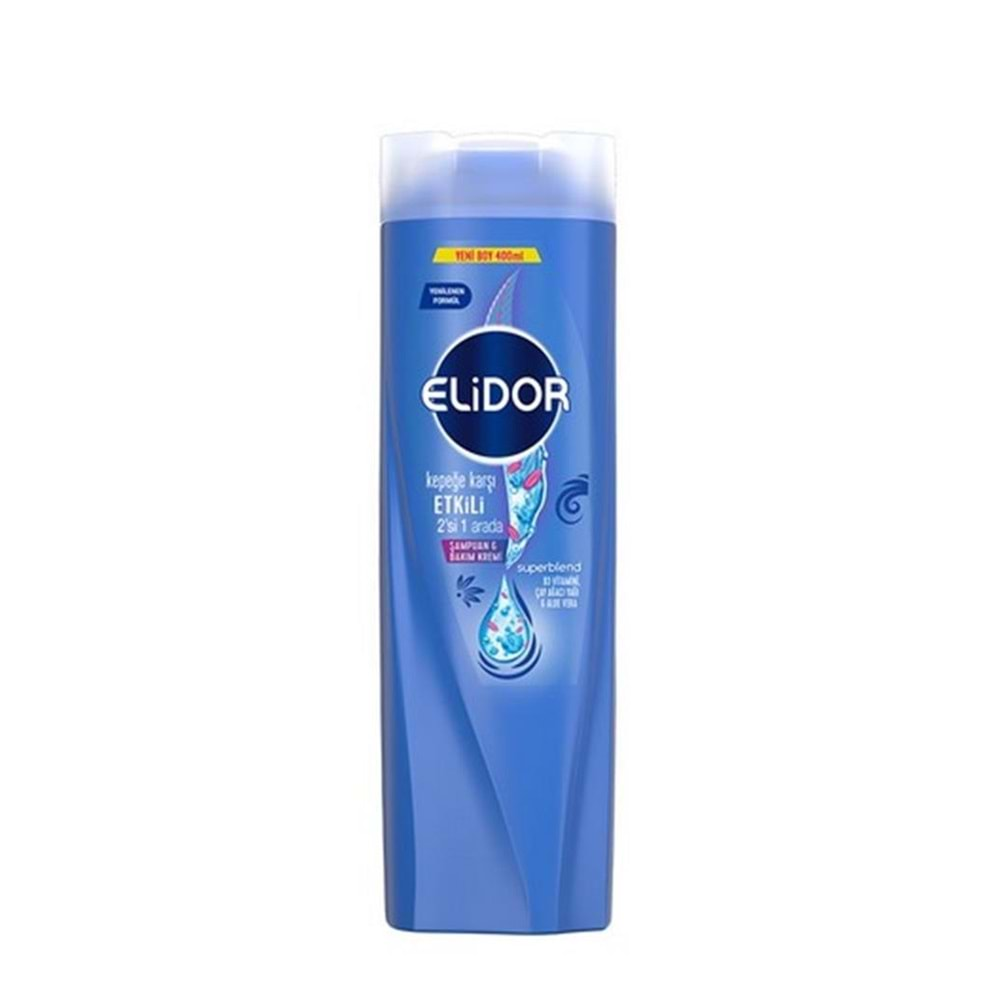 ELİDOR ŞAMP 400 ML KEPEK