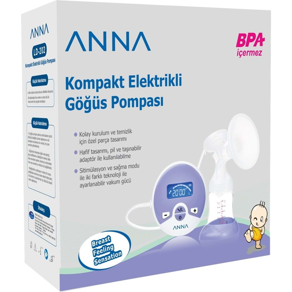 ANNA ELEKTRİKLİ GÖĞÜS POMPASI