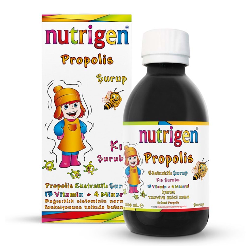 NUTRİGEN PROPOLİS ŞURUBU 200 ML