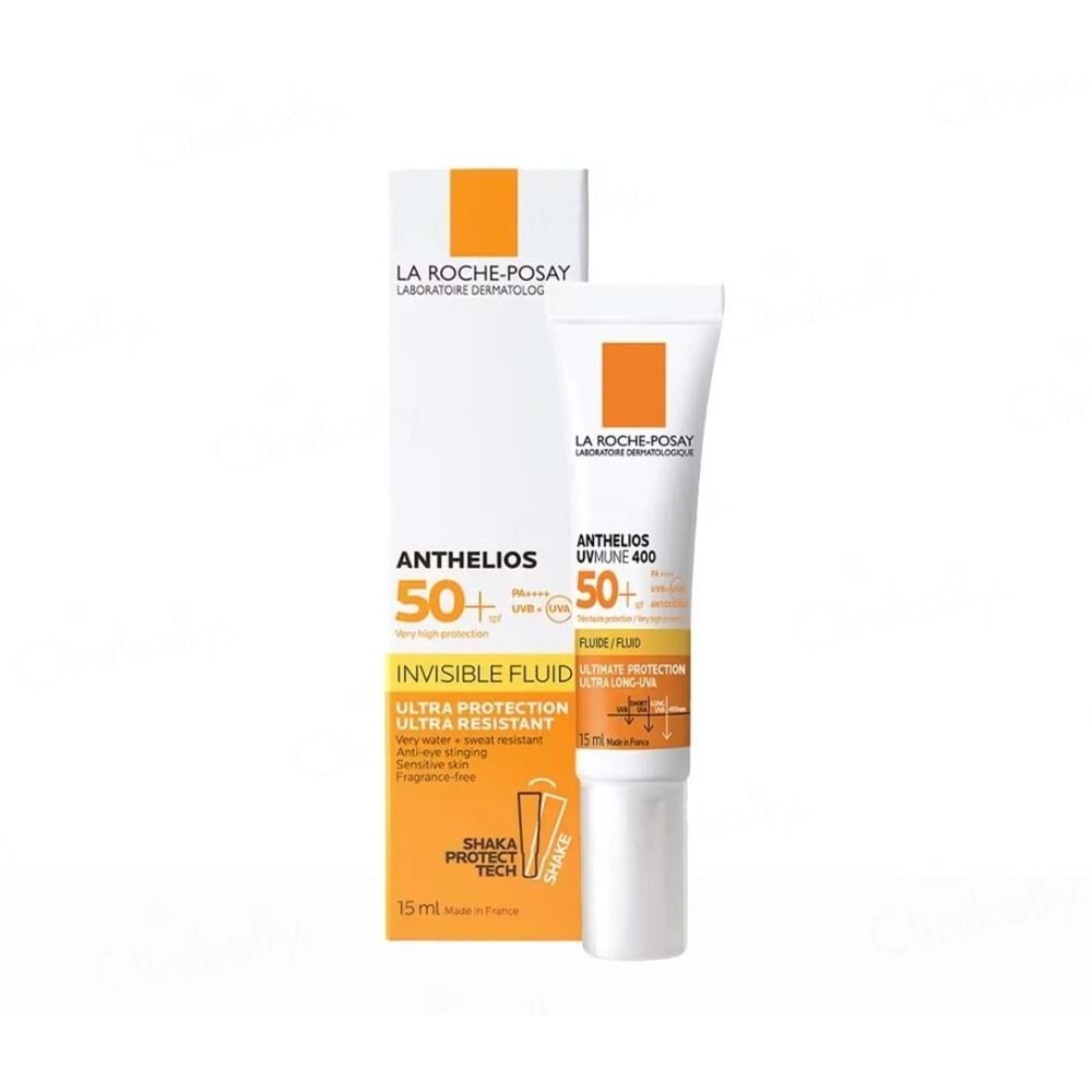 LA ROCHE UVMUNE POSAY 50+ INVISIBLE FLUID 15 ML