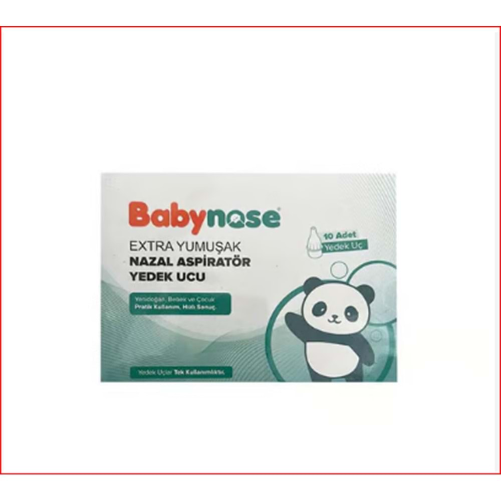 BABYNOSE NAZAL ASPİRATÖR YEDEK UÇ