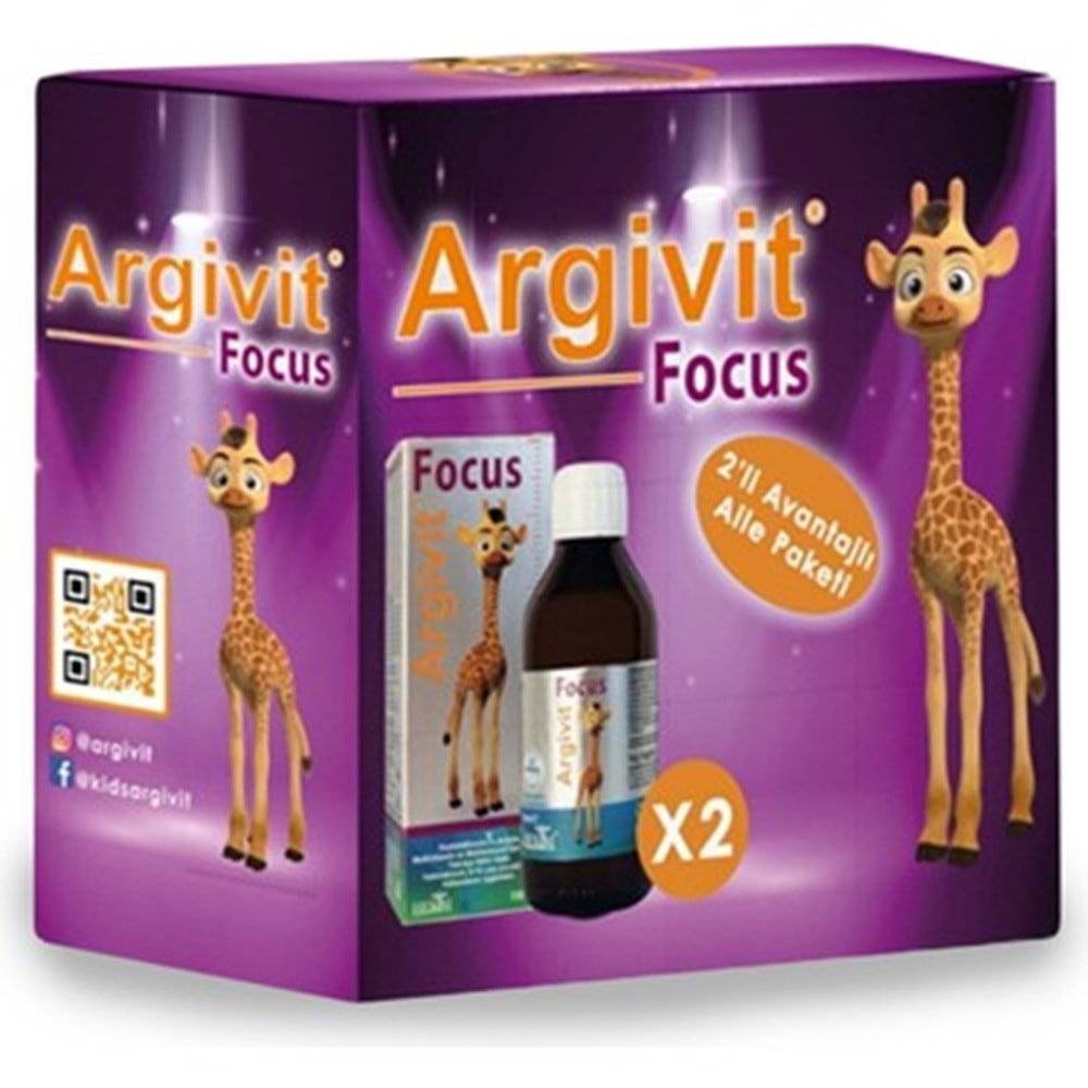 ARGİVİT ŞURUP FOCUS 2 Lİ AİLE PAKETİ