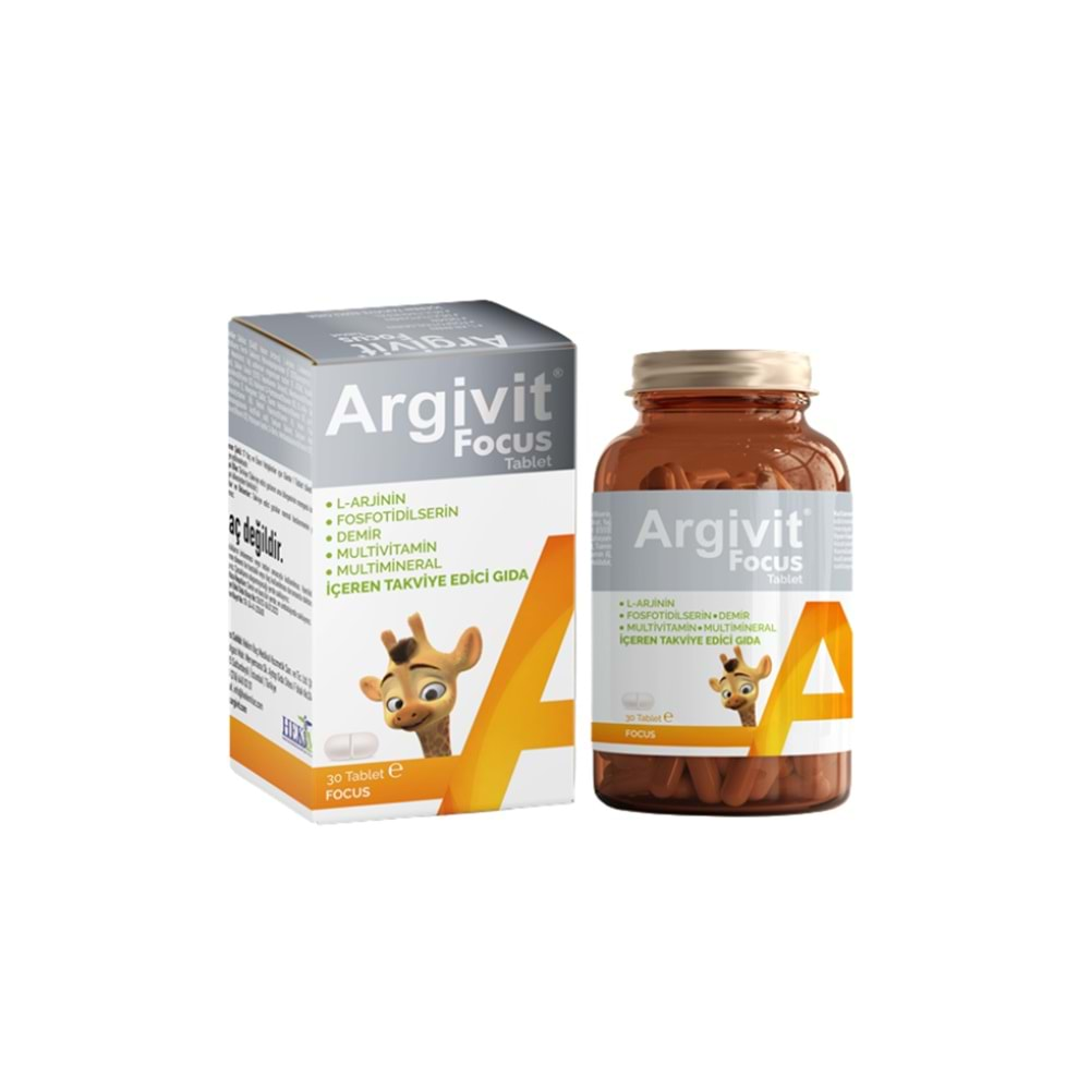 ARGİVİT TABLET FOCUS 30 TABLET