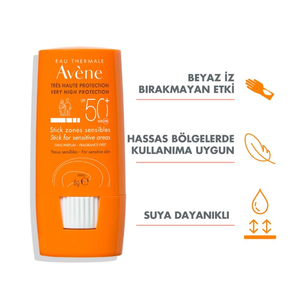 AVENE HASSAS BÖLGE SPF50+ GÜNEŞ KREMİ STİCK