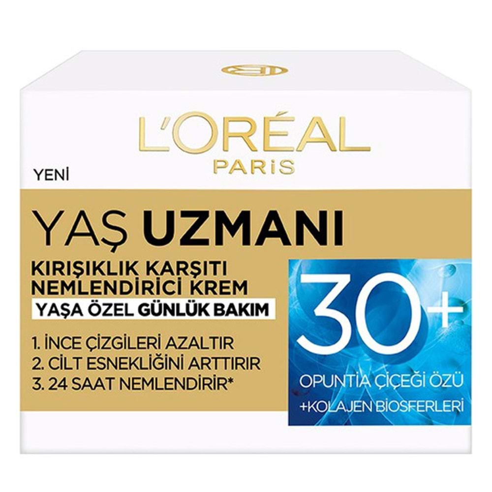 LOREAL YAŞ UZMANI 30+ GECE 50 ML