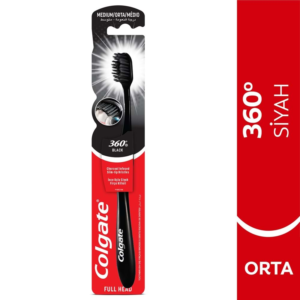 COLGATE DİŞ FIRÇASI 360 BLACK