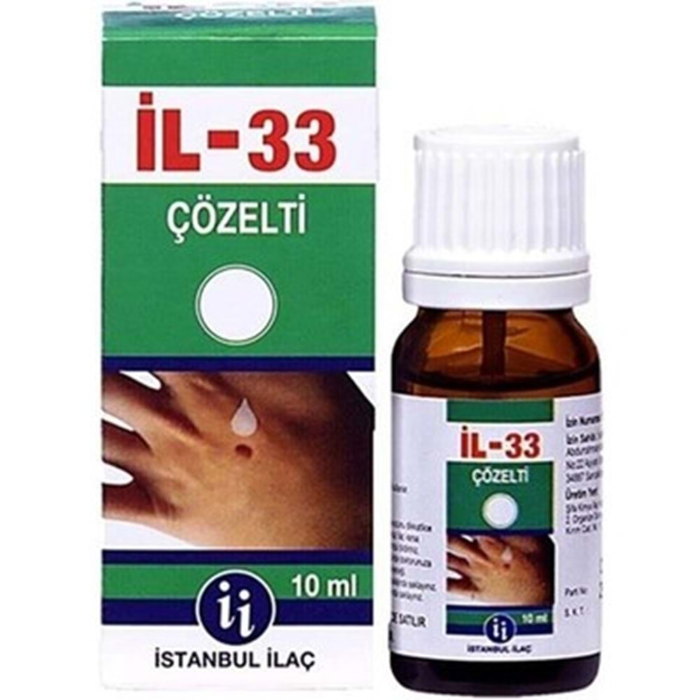 İL-33 SİĞİL İLACI 10 ML