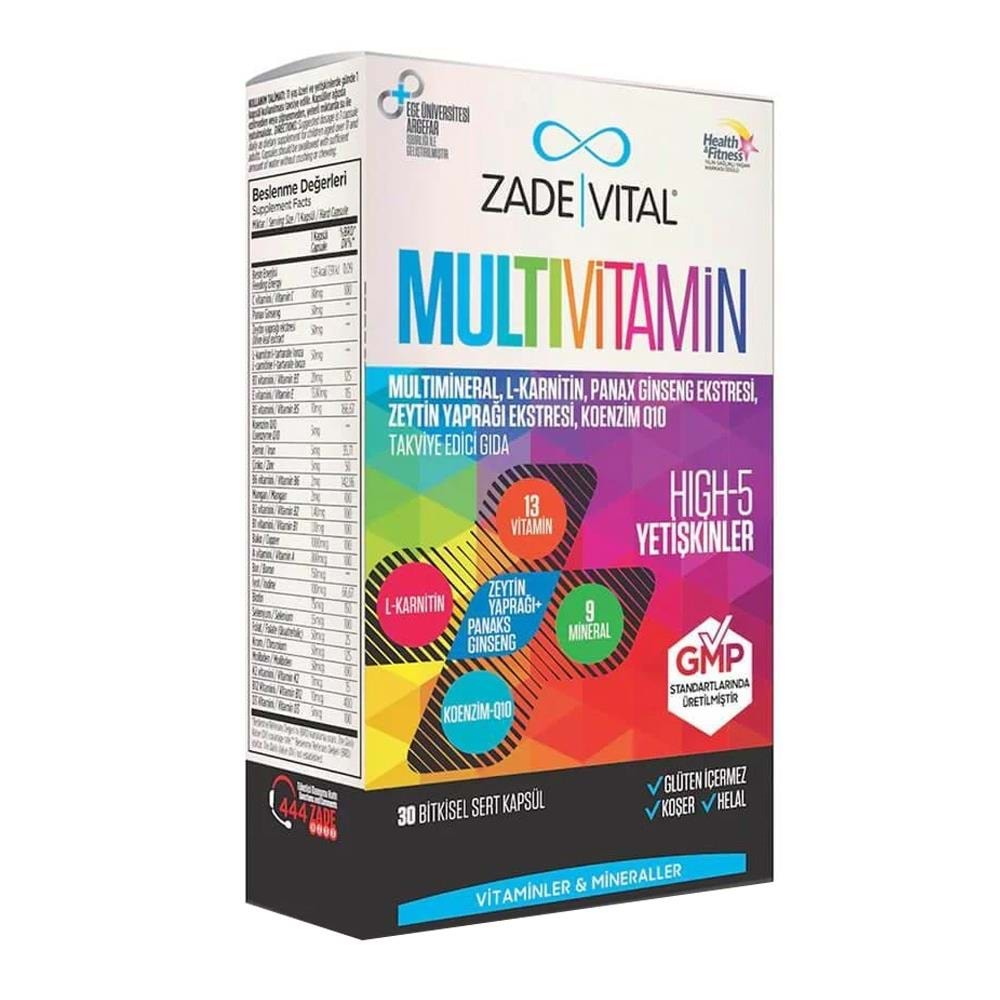 ZADEVİTAL MULTIVİTAMİN 30 KAPSÜL