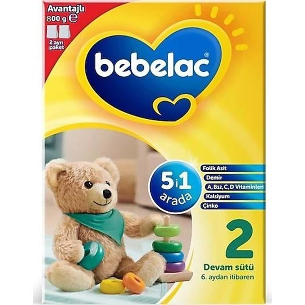 BEBELAC MAMA DEVAM SÜTÜ NO 2 800 GR