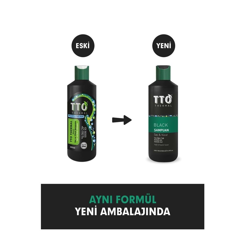 TTO THERMAL SAÇ VE VÜCUT ŞAMPUANI 500 ML