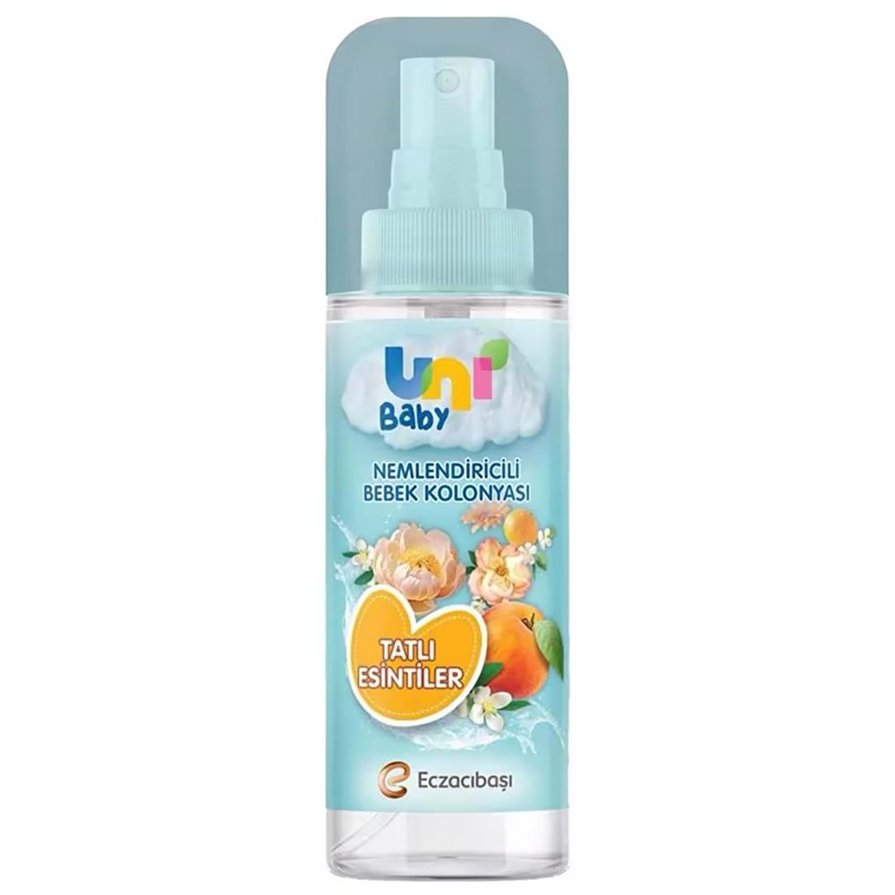 UNİ BABY BEBEK KOLONYASI 150 ML TATLI ESİNTİLER