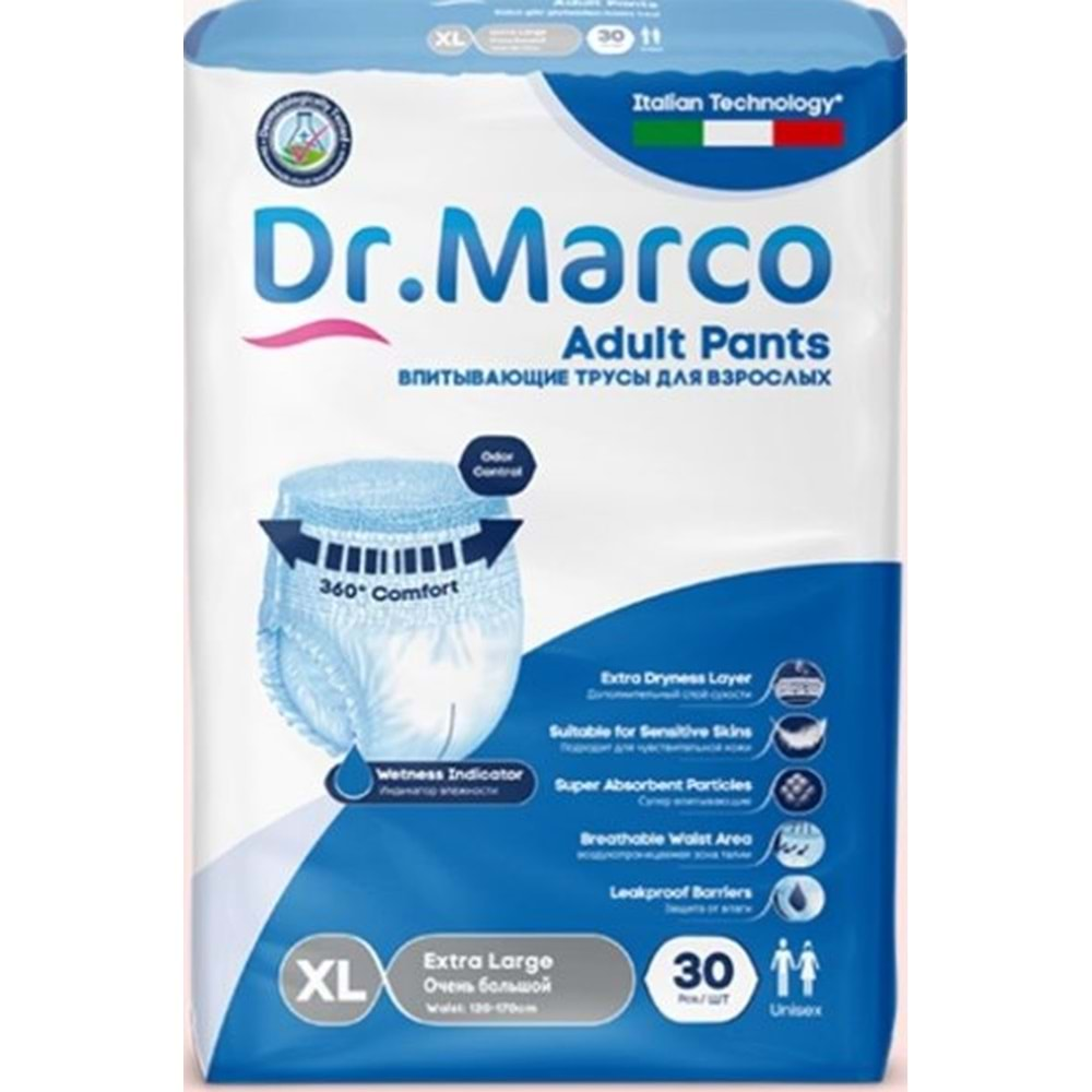 DR.MARCO HASTA BEZİ KÜLOTLU 30 LU XLARGE