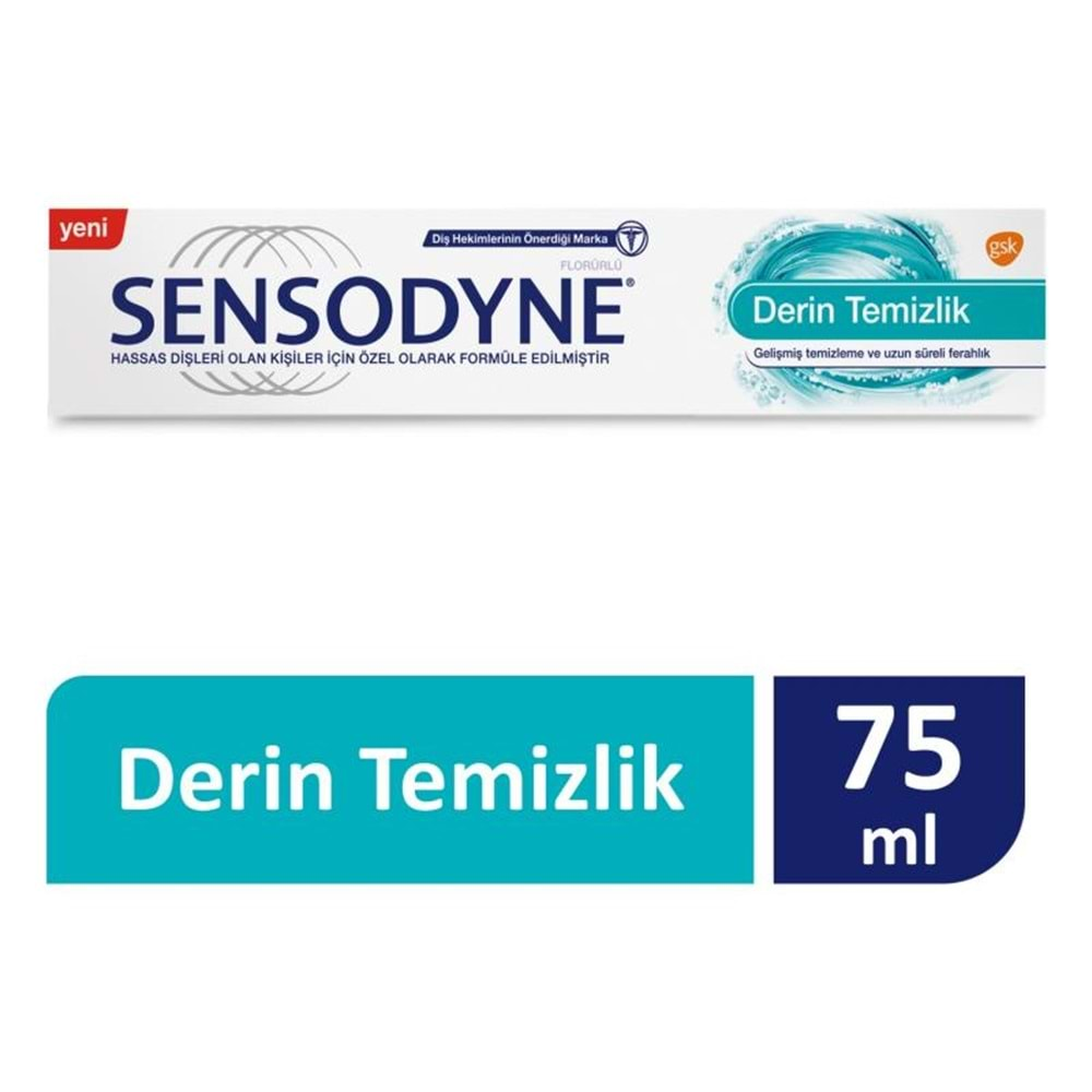 SENSODYNE DİŞ MACUNU 75 ML DERİN TEMİZLİK