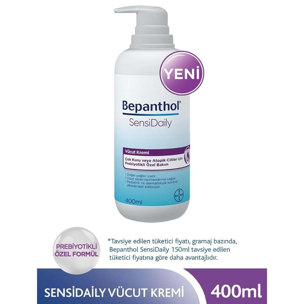 BEPANTHOL SENSİDALY VÜCUT KREMİ 400 ML