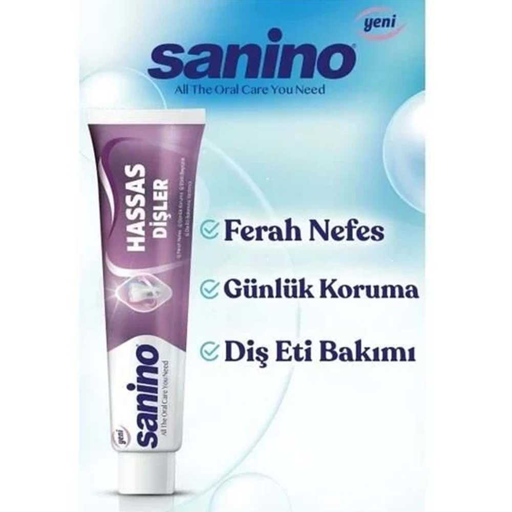 SANİNO DİŞ MACUN 75 ML HASSAS DİŞLER