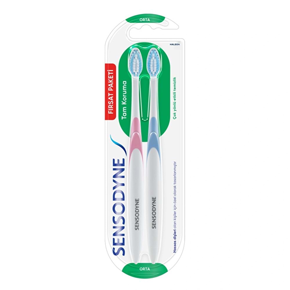 SENSODYNE DİŞ FIRÇASI 1+1 TAM KORUMA