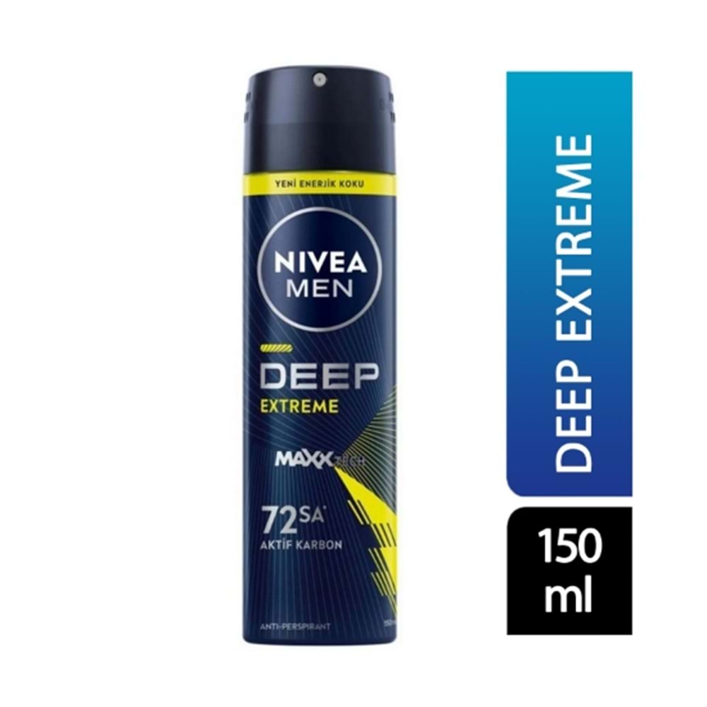NİVEA MEN DEODORANT DEEP AKTİF KARBON