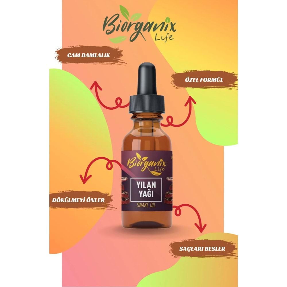 BİORGANİX YILAN YAĞI 20 ML