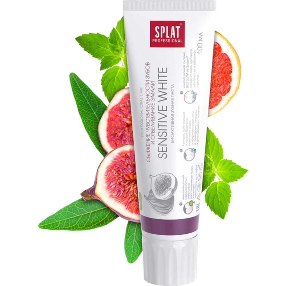 SPLAT DİŞ MACUN SENSİTİVE WHİTE 100 ML