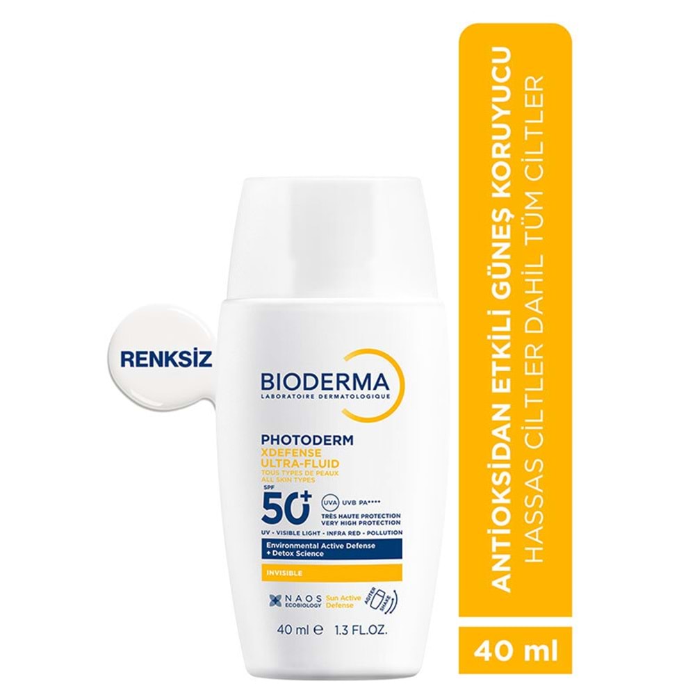 BİODERMA XDEFENSE PHOTODERM GÜNEŞ KREMİ SPF 50+ 40 ML