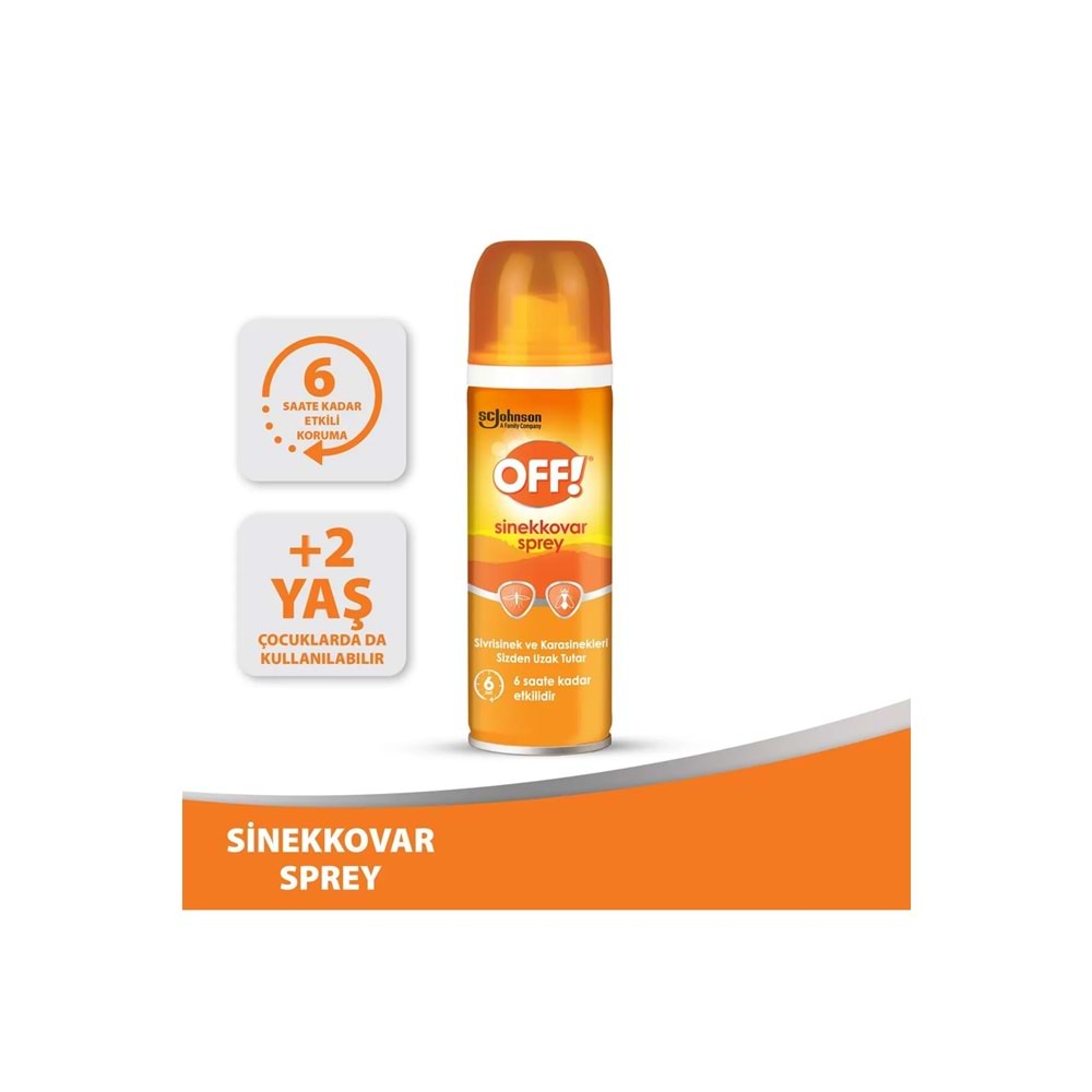 OFF SİNEKSAVAR SPREY 100 ML