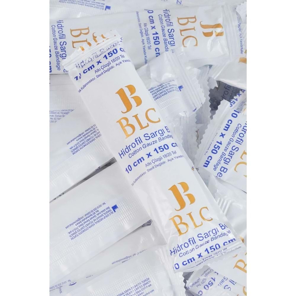 BLC HİDROFİL SARGI BEZİ 10 CM*150 CM
