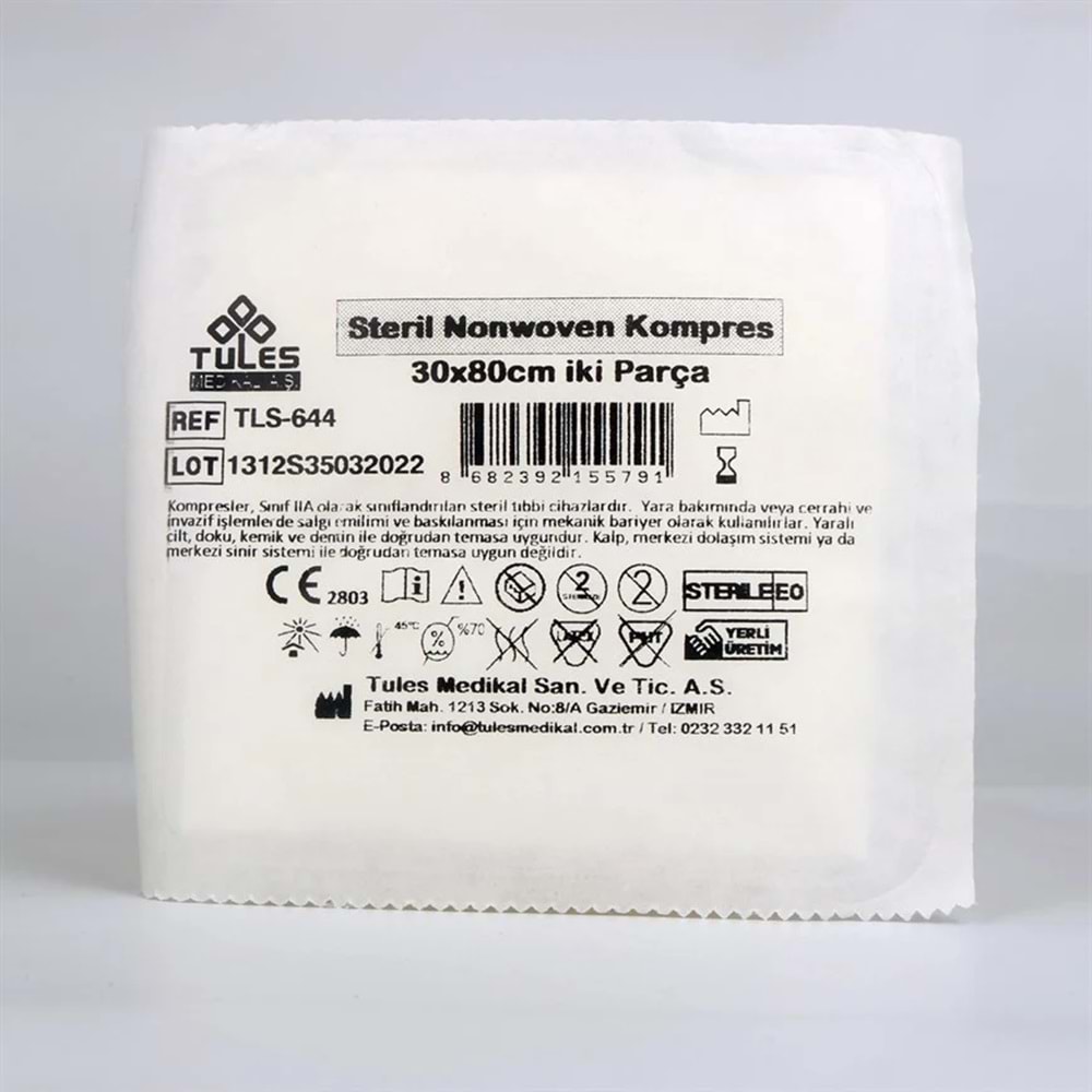 TULES GAZLI BEZ 30*80 2 Lİ