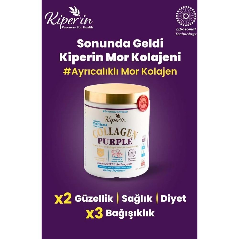 KİPERİN PURPLE COLLAGEN KOLAJEN 576 GR
