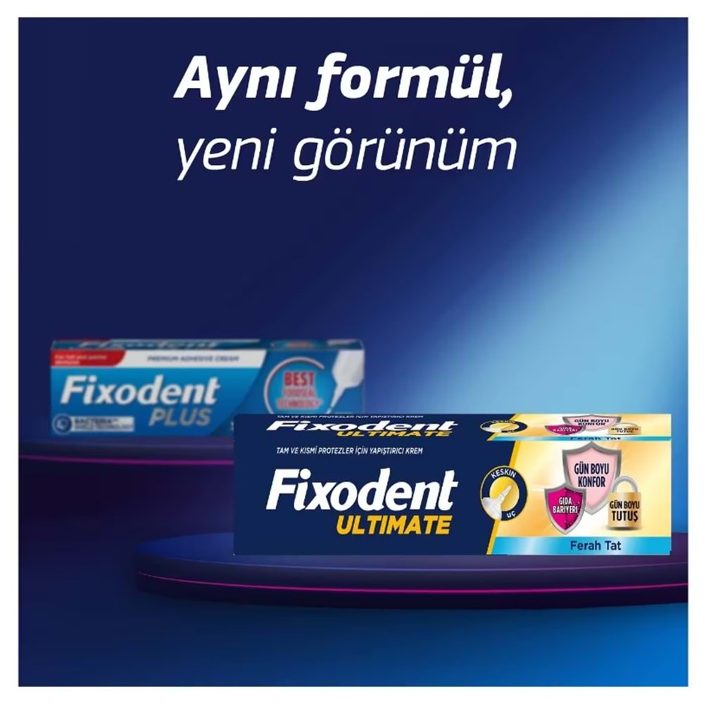 FİXODENT ULTIMATE PROTEZ YAPIŞTIRICI 40GRFERAH TAT