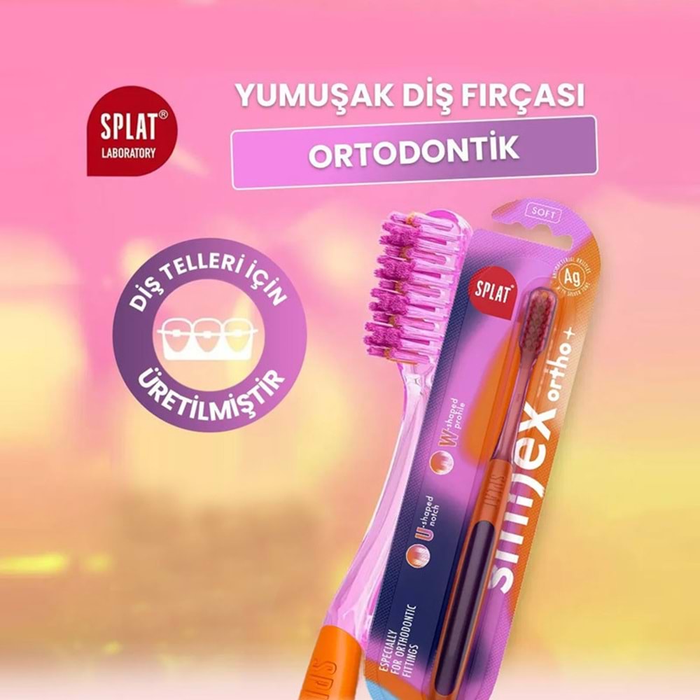 SPLAT DİŞ FIRÇASI SMİLEX ORTHO+ SOFT
