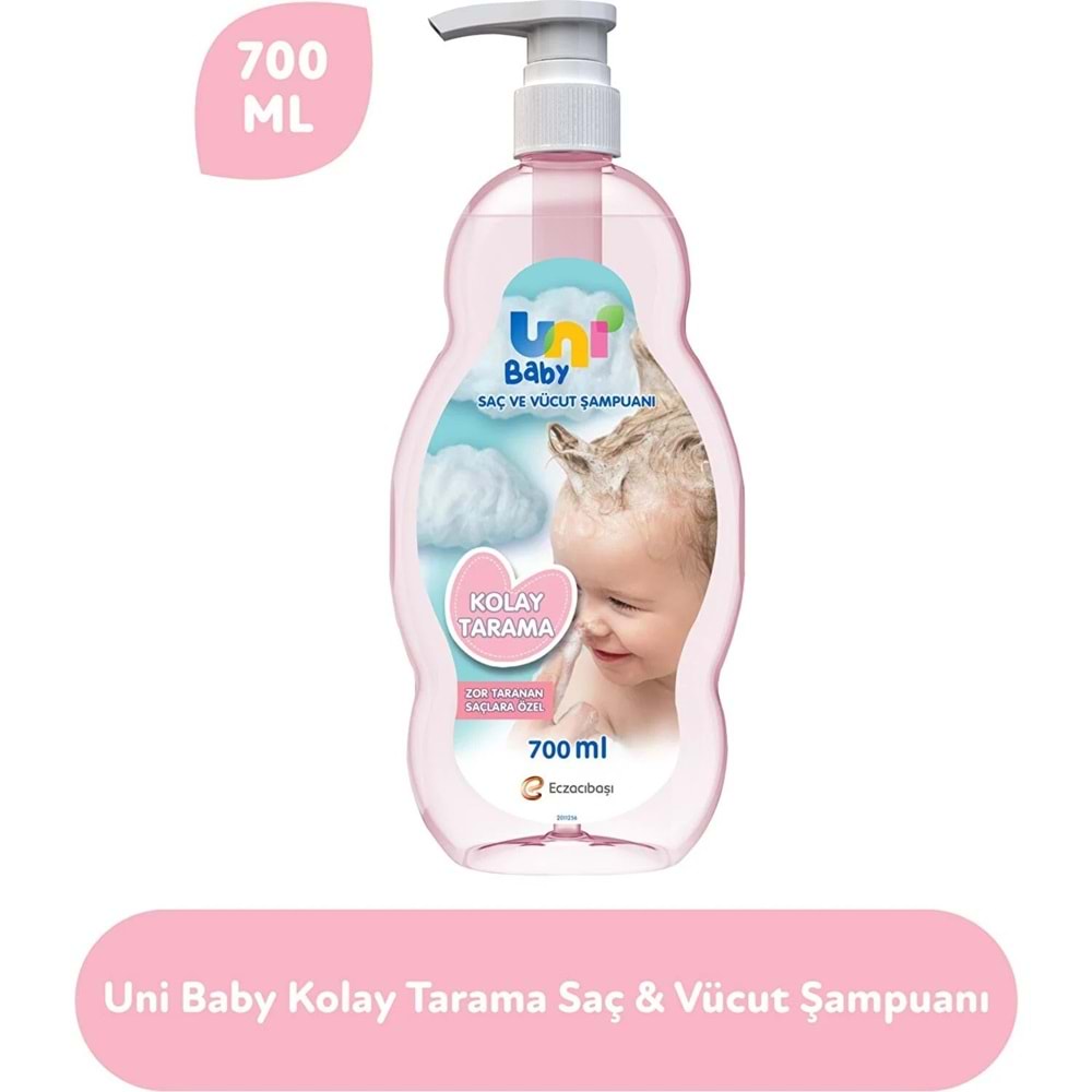 UNİ BABY ŞAMPUAN 700 ML KOLAY TARAMA