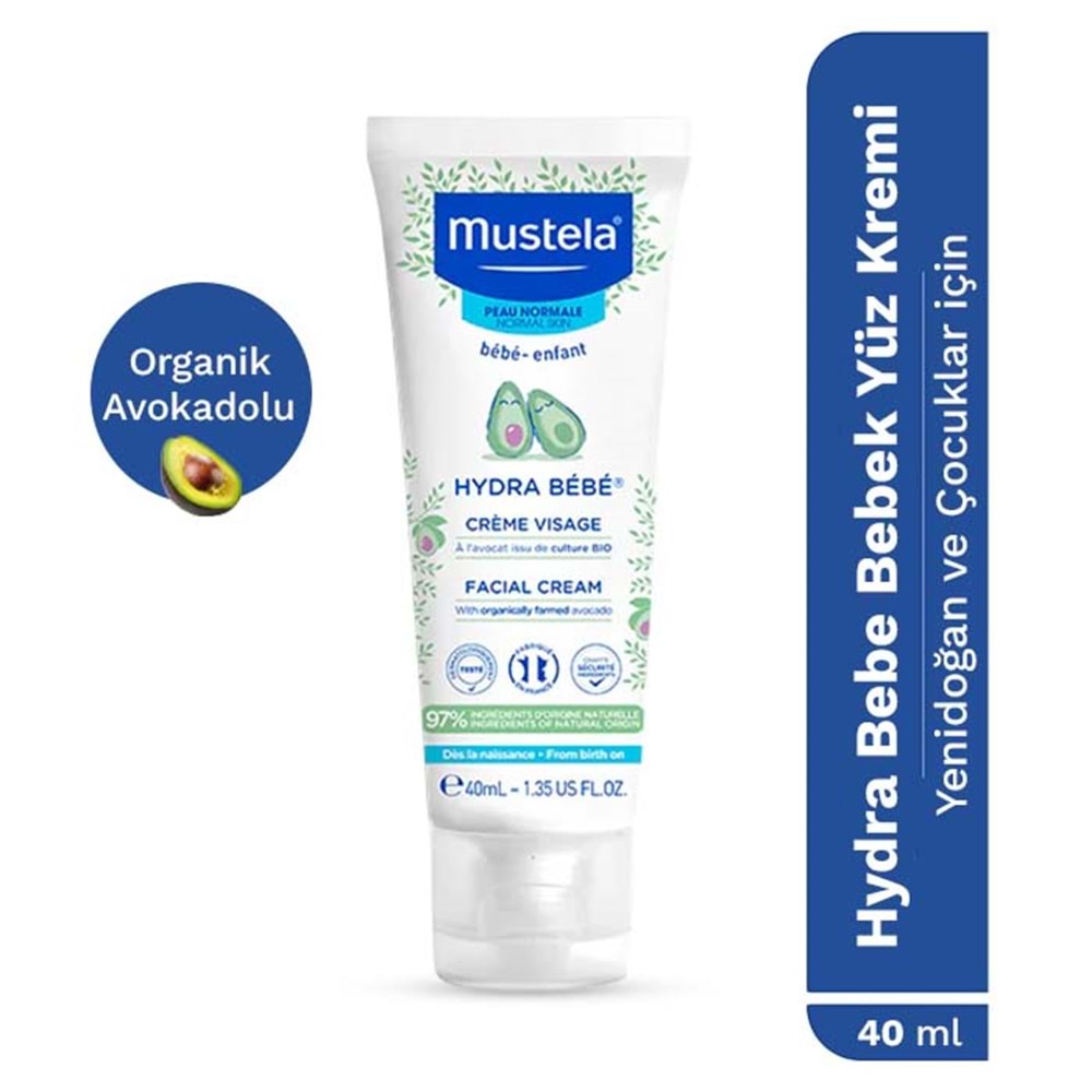 MUSTELA HYDRA BEBEK YÜZ KREMİ 40 ML