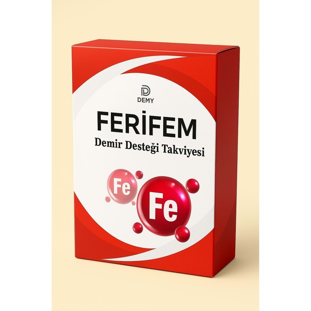 FERİFEM LİPOSOMAL DEMİR DESTEĞİ TAKVİYESİ 30 KAPSÜL