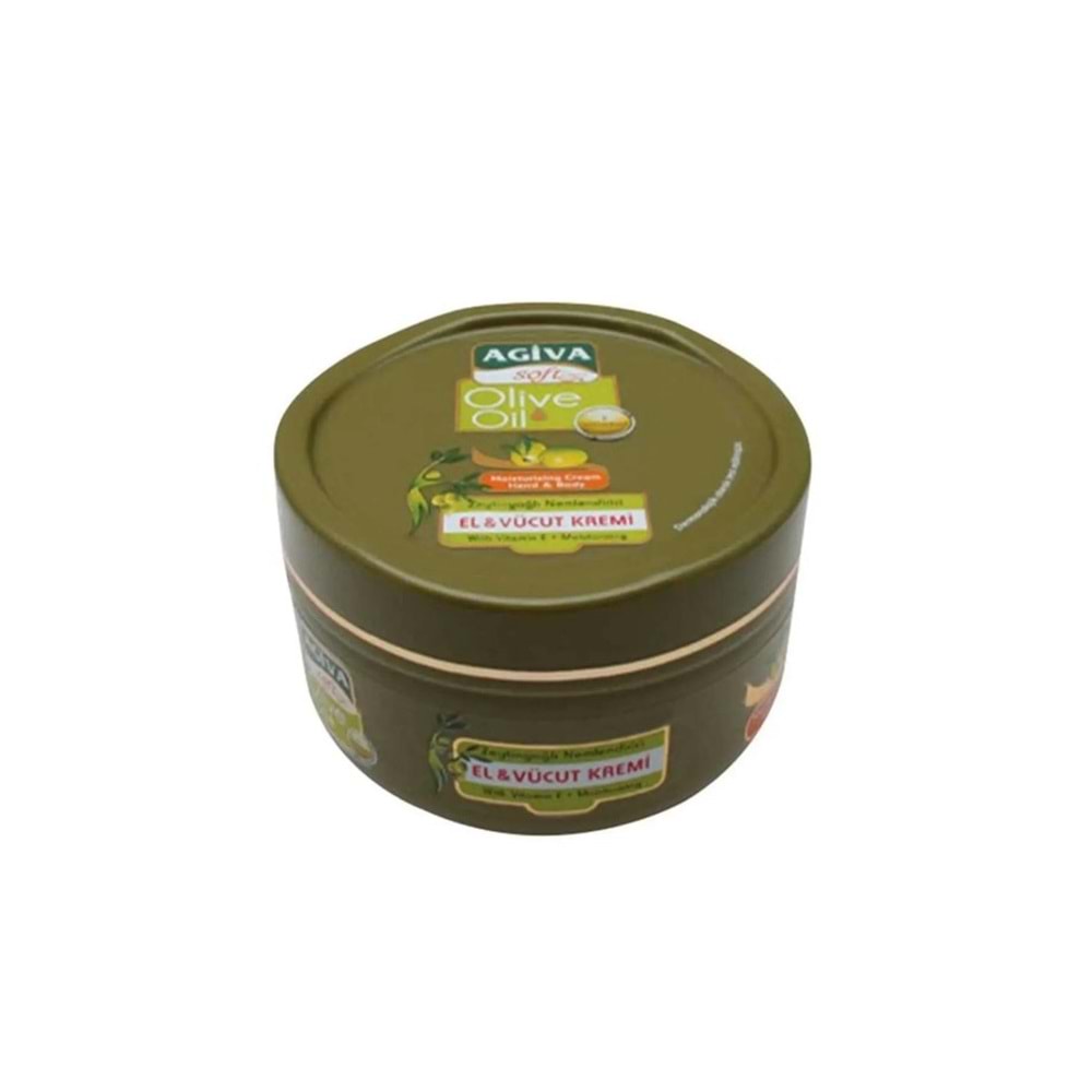 AGİVA EL VE VÜCUT KREMİ 300 ML ZEYTİNYAĞLI